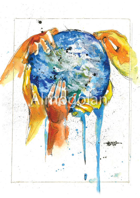 "Our world" Print