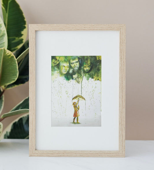 "My umbrella" Print